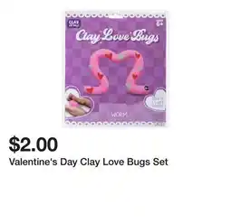 Five Below Valentine's Day Clay Love Bugs Set offer