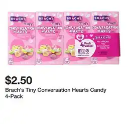 Five Below Brach's Tiny Conversation Hearts Candy 4-Pack offer