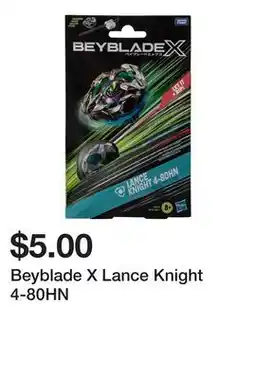 Five Below Beyblade X Lance Knight 4-80HN offer