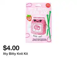 Five Below Itty Bitty Knit Kit offer