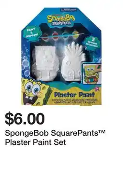 Five Below SpongeBob SquarePants Plaster Paint Set offer