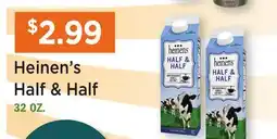 Heinen's Heinen's Half & Half offer