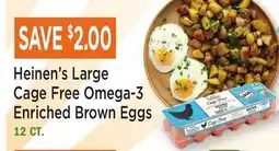 Heinen's Heinen's Large Cage Free Omega-3 Enriched Brown Eggs offer
