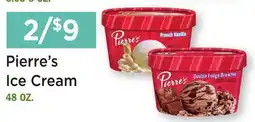 Heinen's Pierre's Ice Cream offer