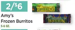 Heinen's Amy's Frozen Burritos offer