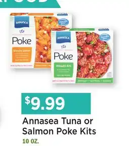 Heinen's Annasea Tuna or Salmon Poke Kits offer
