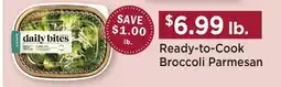 Heinen's Ready-to-Cook Broccoli Parmesan offer
