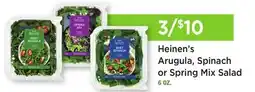Heinen's Heinen's Arugula, Spinach or Spring Mix Salad offer