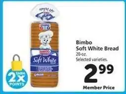 Safeway Bimbo Soft White Bread offer
