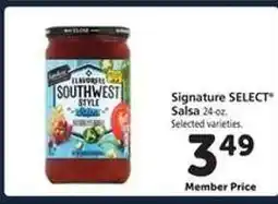 Safeway Signature Select Salsa offer