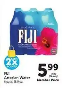 Safeway FIJI Artesian Water offer