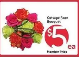 Safeway Cottage Rose Bouquet offer