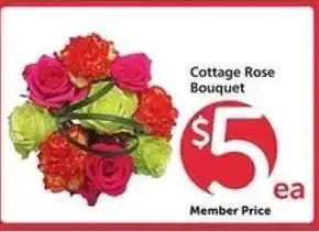Safeway Cottage Rose Bouquet offer