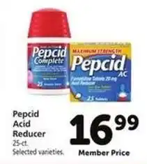 Safeway Pepcid Acid Reducer offer
