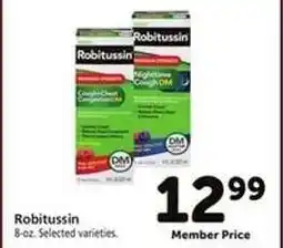 Safeway Robitussin offer