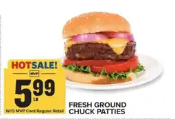 Food Lion Fresh Ground Chuck Patties offer