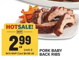 Food Lion Pork Baby Back Ribs offer