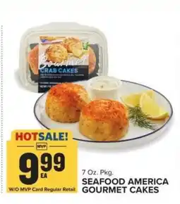 Food Lion SEAFOOD AMERICA GOURMET CAKES offer