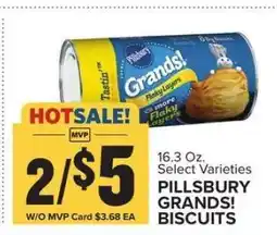 Food Lion Pillsbury Grands Biscuits offer