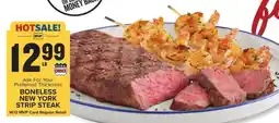 Food Lion Boneless New York Strip Steak offer