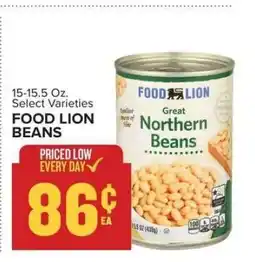 Food Lion FOOD LION BEANS offer