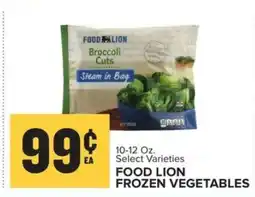 Food Lion Food Lion Frozen Vegetables offer