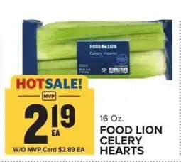Food Lion FOOD LION CELERY HEARTS offer