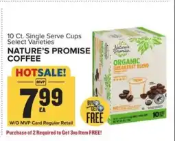 Food Lion Nature's Promise Coffee offer