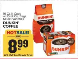 Food Lion Dunkin' Coffee offer