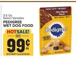 Food Lion Pedigree Wet Dog Food offer