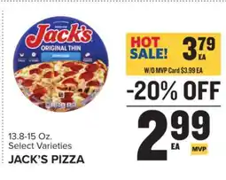 Food Lion Jack's Pizza offer