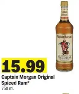 Meijer Captain Morgan Original Spiced SPICED RUM offer