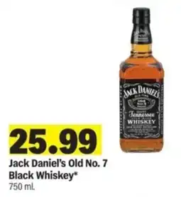 Meijer Jack Daniel's Old No. 7 Black Whiskey offer