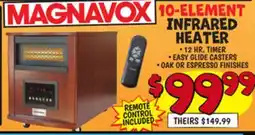 Ollie's 10-ELEMENT INFRARED HEATER offer