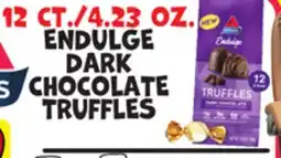 Ollie's ENDULGE DARK CHOCOLATE TRUFFLES offer