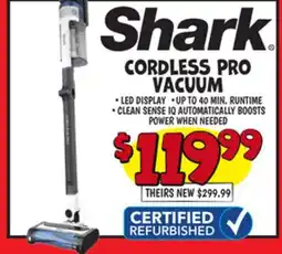 Ollie's CORDLESS PRO VACUUM offer