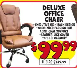 Ollie's DELUXE OFFICE CHAIR offer