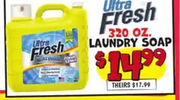 Ollie's Ultra Fresh 320 OZ. LAUNDRY SOAP offer
