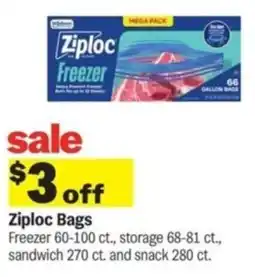 Meijer Ziploc Bags offer