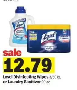 Meijer Lysol Disinfecting Wipes offer