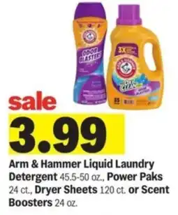 Meijer Arm & Hammer Liquid Laundry Detergent offer