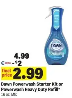 Meijer Dawn Powerwash Starter Kit or Powerwash Heavy Duty Refill offer