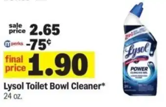Meijer Lysol Toilet Bowl Cleaner offer