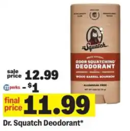 Meijer Dr. Squatch Deodorant offer
