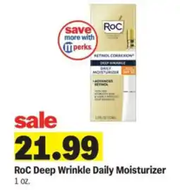 Meijer RoC Deep Wrinkle Daily Moisturizer offer