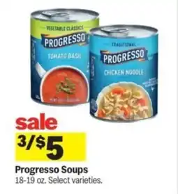 Meijer Progresso Soups offer