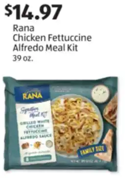 Aldi Rana Chicken Fettuccine Alfredo Meal Kit offer
