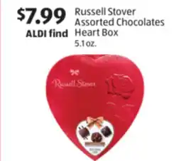 Aldi Russell Stover Assorted Chocolates Heart Box offer
