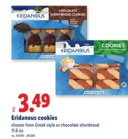 Lidl Eridanous cookies offer