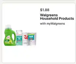 Walgreens Walgreens Household Products offer